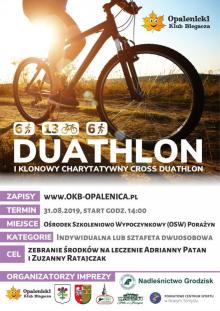 I KLONOWY CHARYTATYWNY CROSS DUATHLON