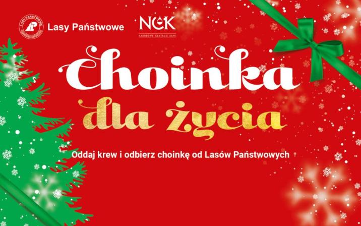 Grafika&#x20;promująca&#x20;akcję&#x20;&#x22;Choinka&#x20;dla&#x20;życia&#x22;&#x2e;&#x20;Fot&#x2e;&#x20;Centrum&#x20;Informacyjne&#x20;Lasów&#x20;Państwowych